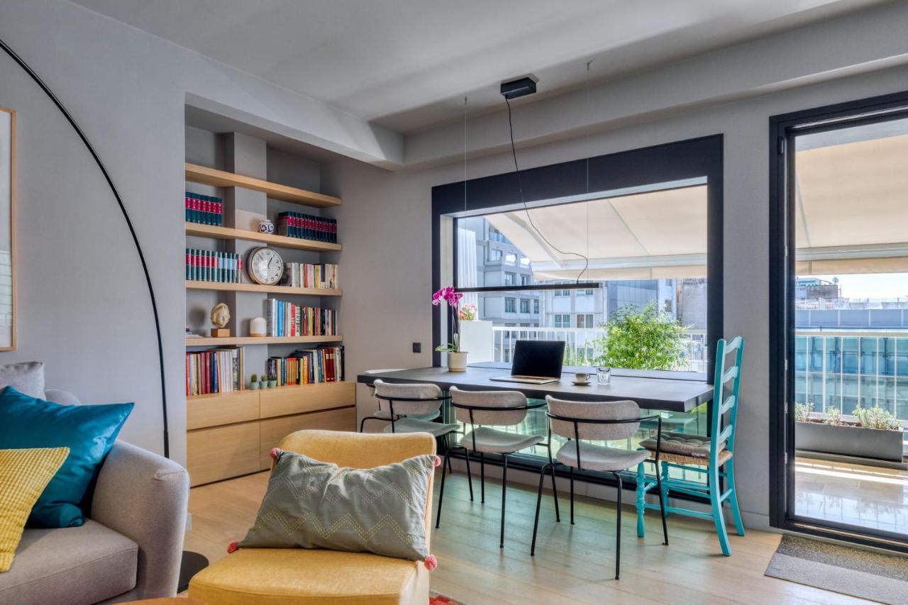 Central Athens Penthouse Dış mekan fotoğraf